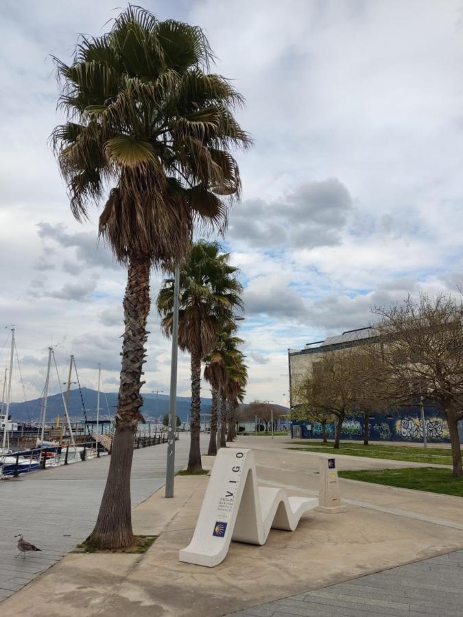 Pleno Centro, Alameda, 5 Minutos Casco Vello Y Estacion Ave Appartement Comarca de Comarca de Vigo Buitenkant foto