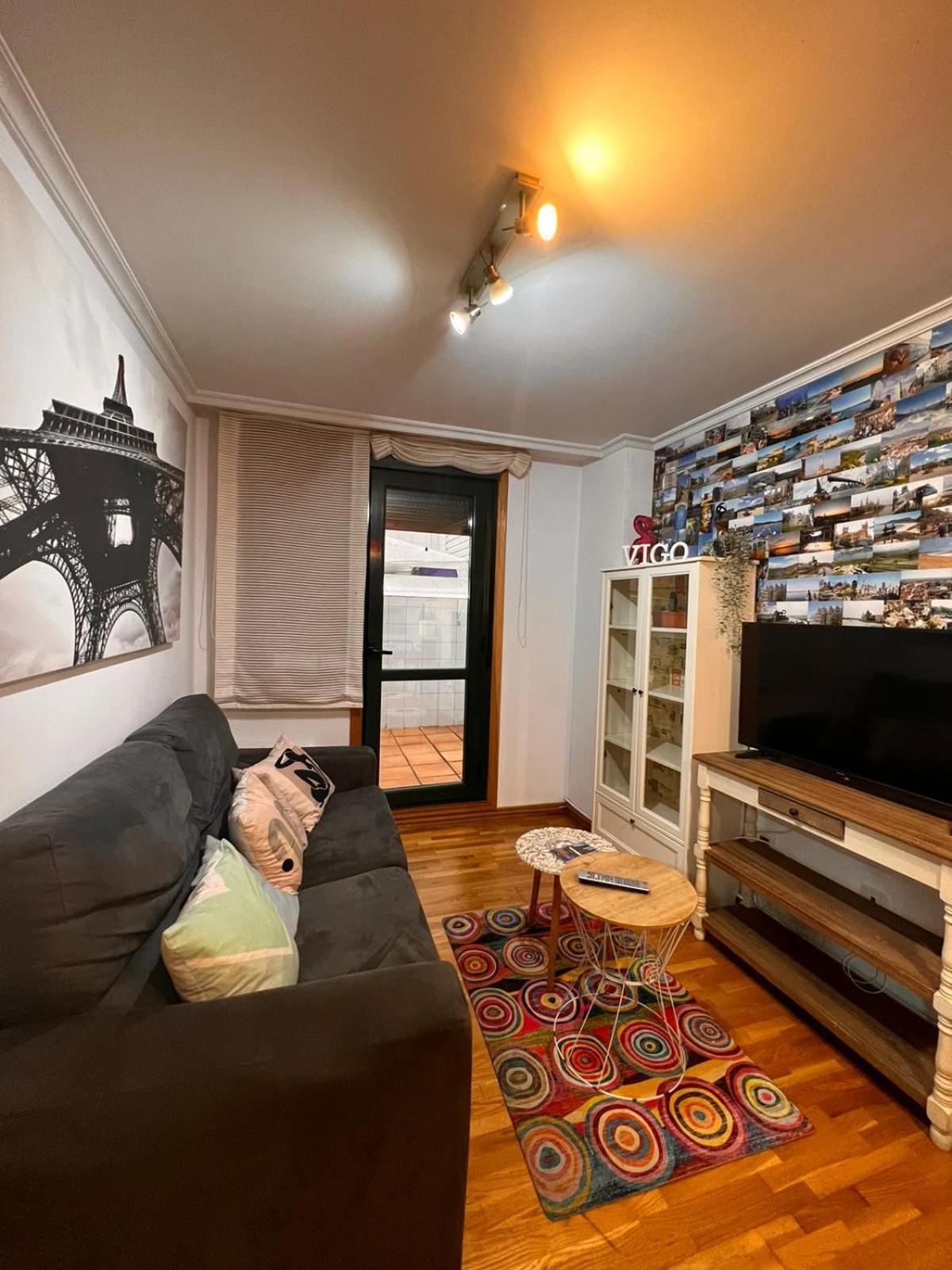 Pleno Centro, Alameda, 5 Minutos Casco Vello Y Estacion Ave Appartement Comarca de Comarca de Vigo Buitenkant foto